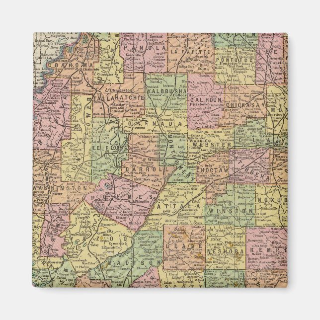 Aimant Mississippi 10 (Devant)