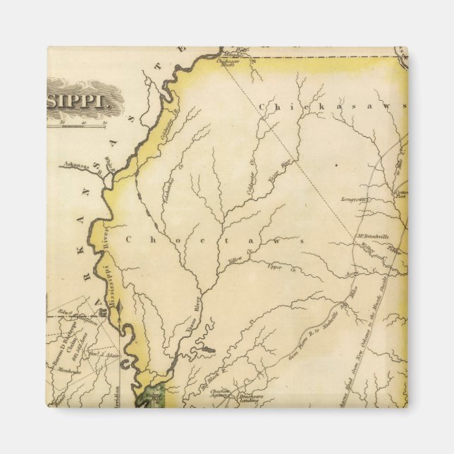 Aimant Mississippi 5 (Devant)