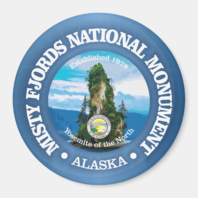 Aimant Misty Fjords (NM) (Devant)