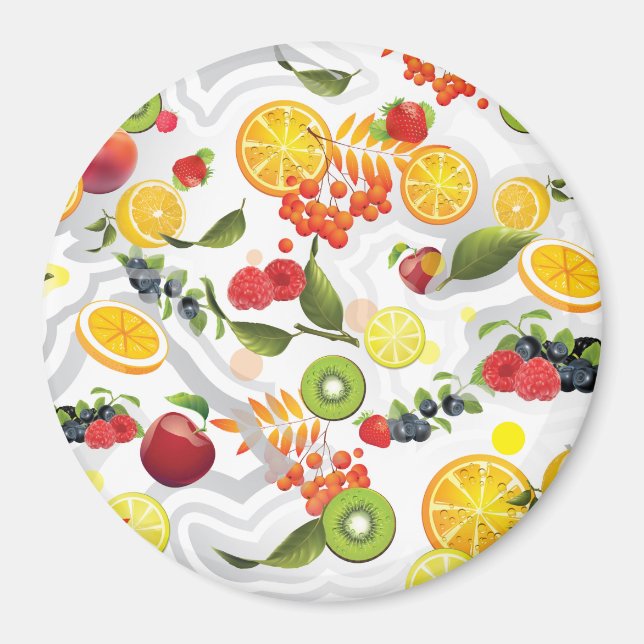 Aimant Mixed Fruits 5 (Devant)