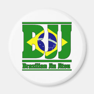Aimant Mixed martial art du drapeau brésilien Jiu Jitsu
