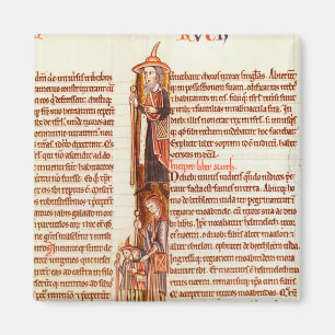 Aimant Mme 21 fol.97 Ruth et Boaz, d'une bible