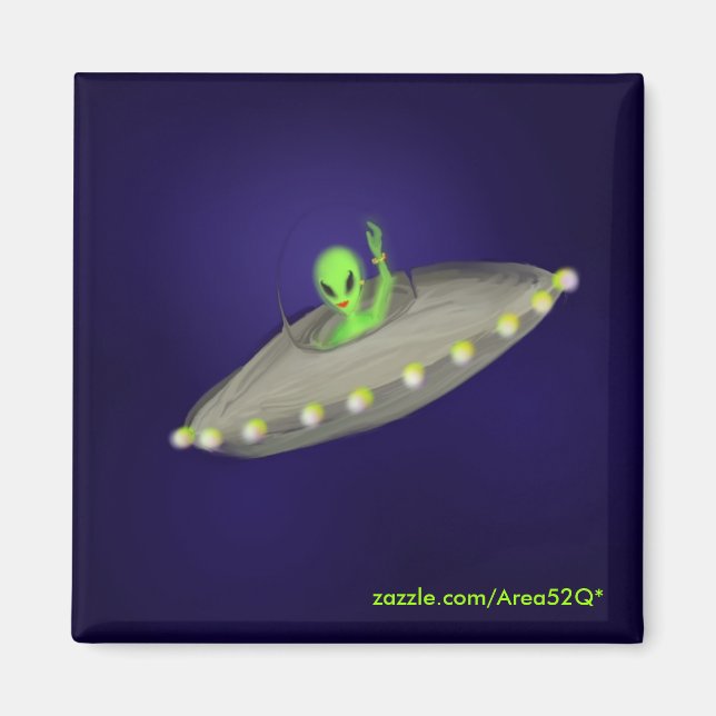 Aimant Mme Alien aimante (Devant)