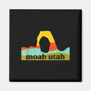 Aimant Moab utah arches parc national minimaliste emblème