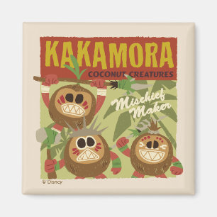 Aimant Moana   Kakamora - Créatures de noix de coco