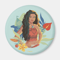 Moana Live Action Portrait de Canoë Tropical
