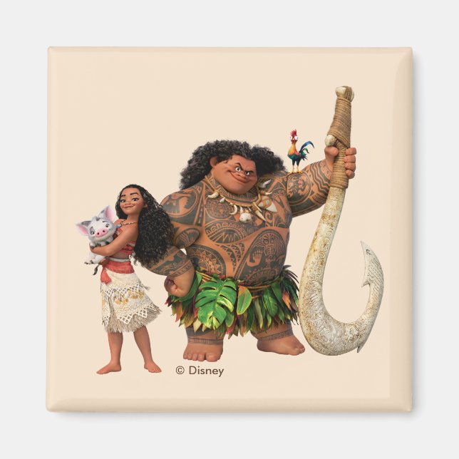 Aimant Moana | L'Océan nous connecte (Devant)