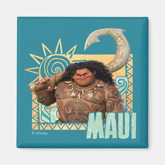 Aimant Moana | Maui - Trickster original (Devant)