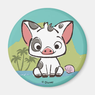 Aimant Moana  Pua le cochon à ventre 