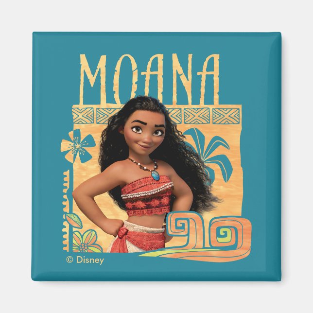 Aimant Moana | Trouvez votre chemin (Devant)