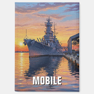 Aimant Mobile Alabama Travel
