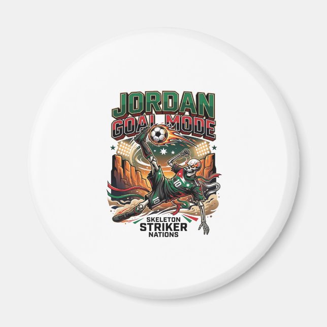 Aimant Mode Jordan Objectif Squelette Nations Attaquant D (Devant)