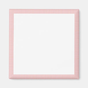 Aimant Modèle d'arête rose fin en tissu