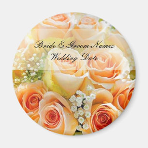 Aimant Modèle de faveur d'aimant de mariage