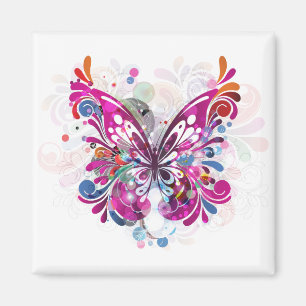 Aimant Modèle de personnaliser de papillons de ~ de