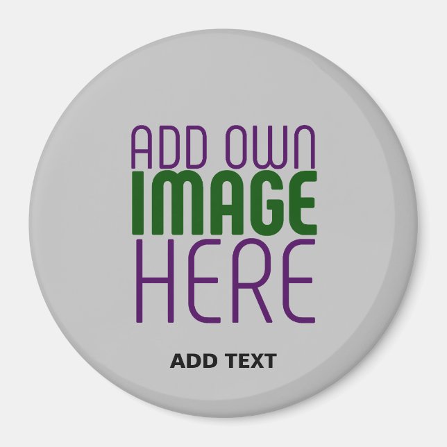 AIMANT MODÈLE DE TEXTE D'IMAGE ASH SIMPLE MODERNE (Devant)