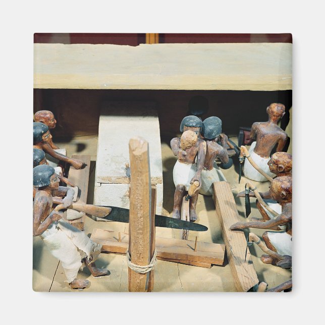 Aimant Modèle funéraire d'un atelier de menuiserie (Devant)