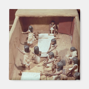 Aimant Modèle funéraire d'un atelier de textile