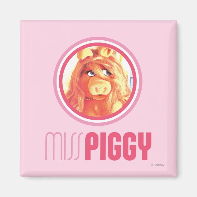 Aimant Modèle Mlle Piggy (Devant)