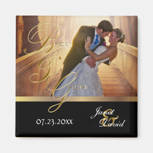 Aimant Modèle photo - Épouse et Mariage de chambre Keepsa