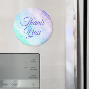 Aimant Modèle vitreux ombre Blue Purple Glitter