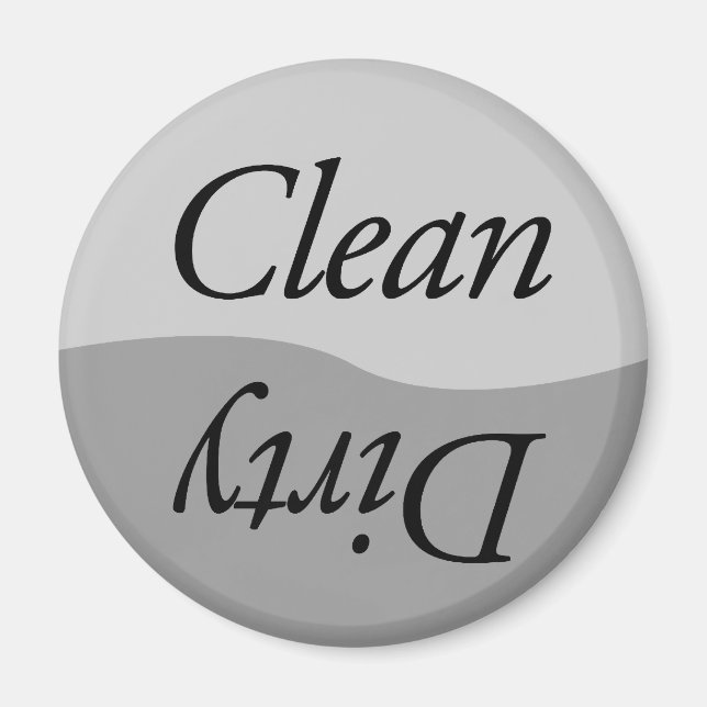 Aimant Moderne en Titane d'Argent look Plats propres ou s (Devant)