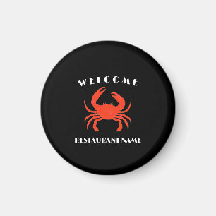 Aimant Moderne Simple fruits de mer accueil Crâne rouge p