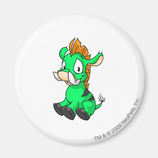 Aimant Moehog Green (Devant)