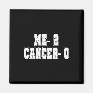 Aimant Moi Deux Cancer 0 Deux fois Survivant Chemo Radiat