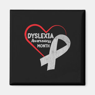 Aimant Mois de la sensibilisation Funny Enseignants Étudi