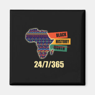 Aimant Mois de l'histoire des Noirs 247365 Chemise Fierté