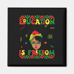 Aimant Mois de l'histoire des Noirs Éducation est la libe