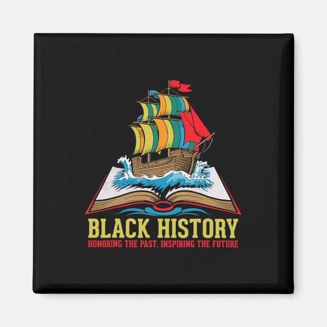 Aimant Mois de l'histoire des Noirs Fiers de la culture a (Devant)