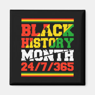 Aimant Mois de l'histoire des Noirs Un mois ne peut conte