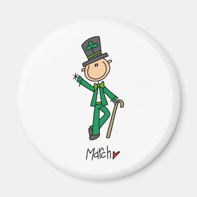 Aimant Mois de mars (Devant)