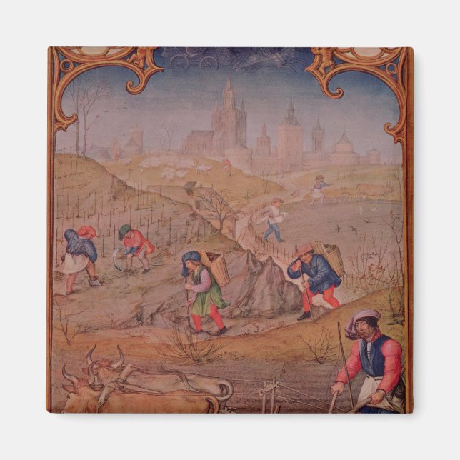 Aimant Mois de mars (Devant)