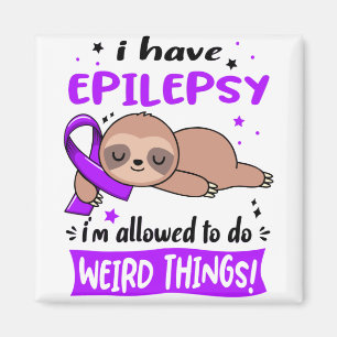 Aimant Mois de sensibilisation à l'épilepsie Cadeaux de