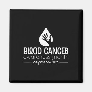 Aimant mois de sensibilisation au cancer du sang observé 