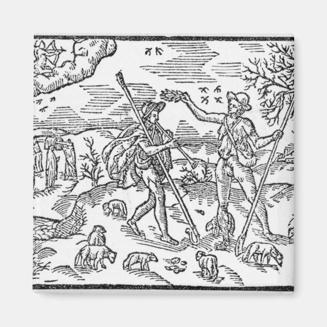 Aimant Mois de septembre 'Les Chevaliers de Calender' (Devant)