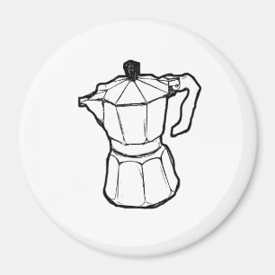 Aimant Moka espresso cafetière ou une bouilloire à thé
