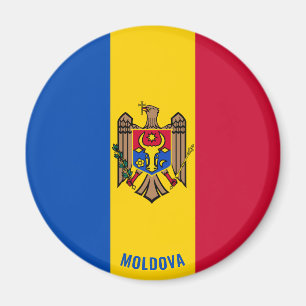 Aimant Moldavie Drapeau charmant patriotique