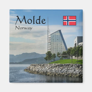 Aimant Molde Norvège Souvenir