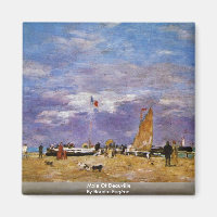 Mole De Deauville Par Boudin Eugène