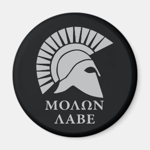 Aimant Molon Labe, viens les prendre !