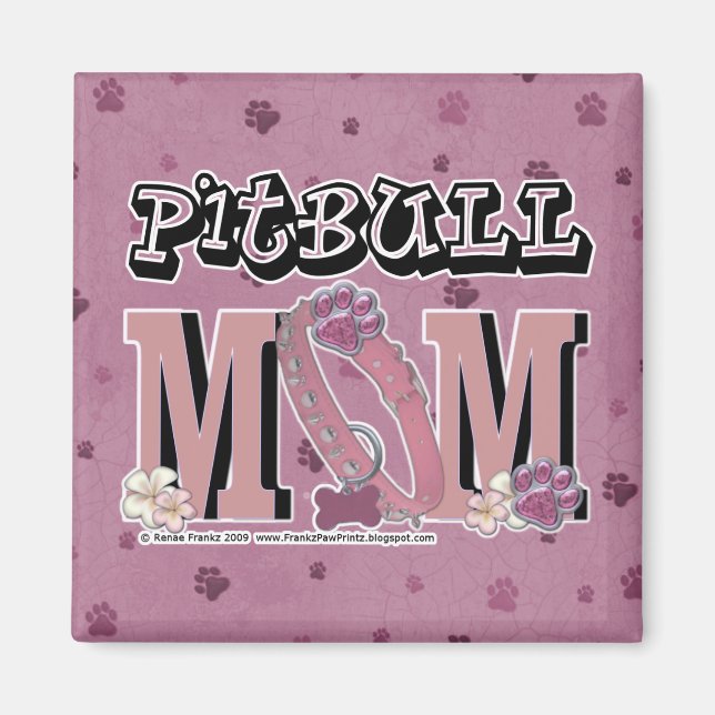 Aimant MOM Pitbull (Devant)