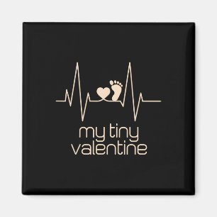 Aimant Mon annonce de grossesse pour la Saint-Valentin po