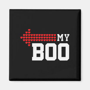 Aimant Mon Boo & Mon Bae Saint-Valentin Tapis de coup