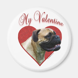 Aimant Mon Bullmastiff Valentine