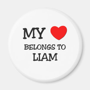 Aimant Mon coeur appartient à Liam