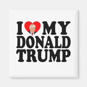 Aimant Mon Donald Trump 47e président